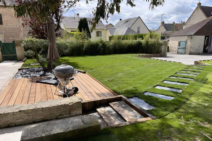 Terrasse en bois Caen