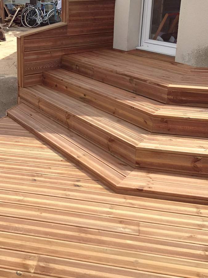 Terrasse bois sur mesure Calvados