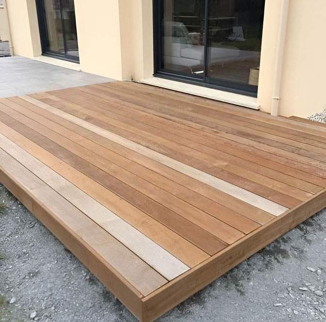 Terrasse bois sur mesure Calvados